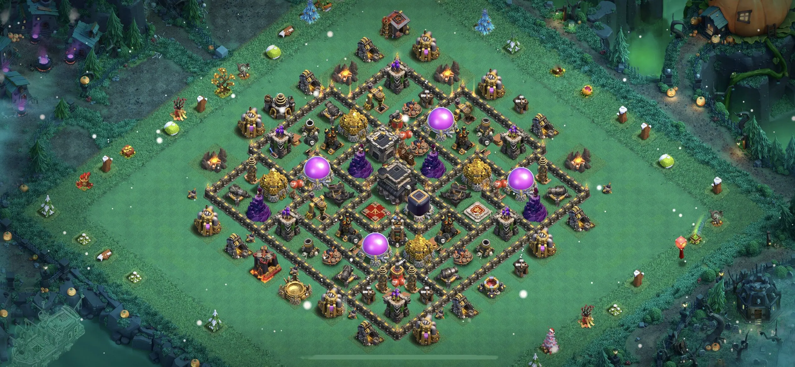 TH9 Farming Base - Top Town Hall 9 Farming Base with Link (#7) - Clash of Clans 2025​ TH9 Base