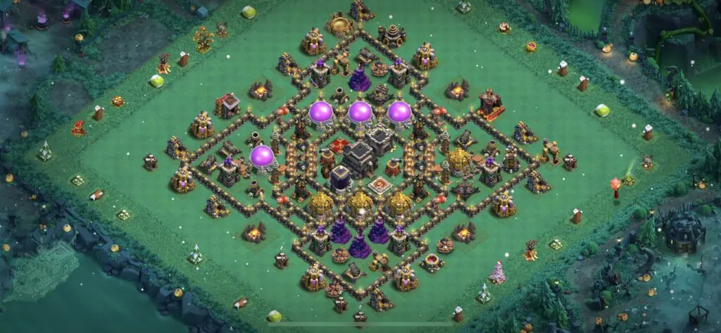 TH9 Farming Base - Top Town Hall 9 Farming Base with Link (#8) - Clash of Clans 2025​ TH9 Base