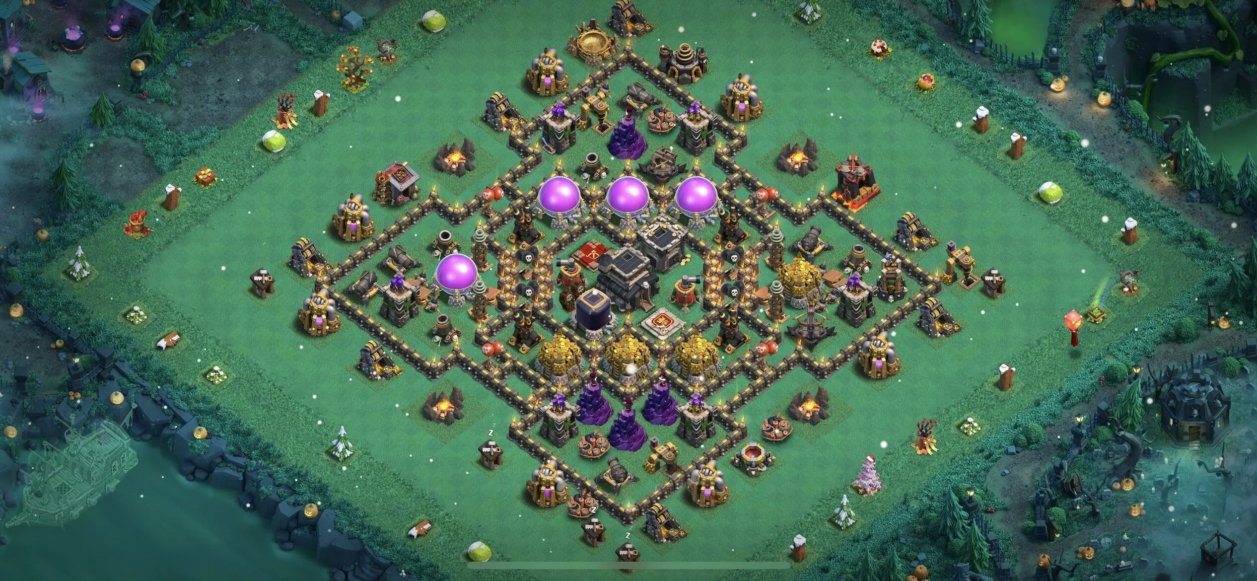 TH9 Farming Base - Top Town Hall 9 Farming Base with Link (#8) - Clash of Clans 2025​ TH9 Base