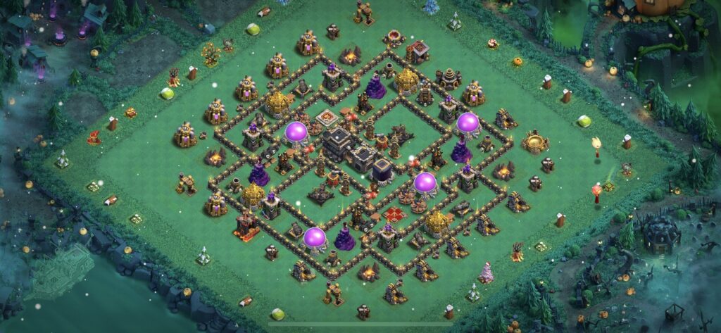 TH9 Farming Base - Top Town Hall 9 Farming Base with Link (#9) - Clash of Clans 2025​ TH9 Base