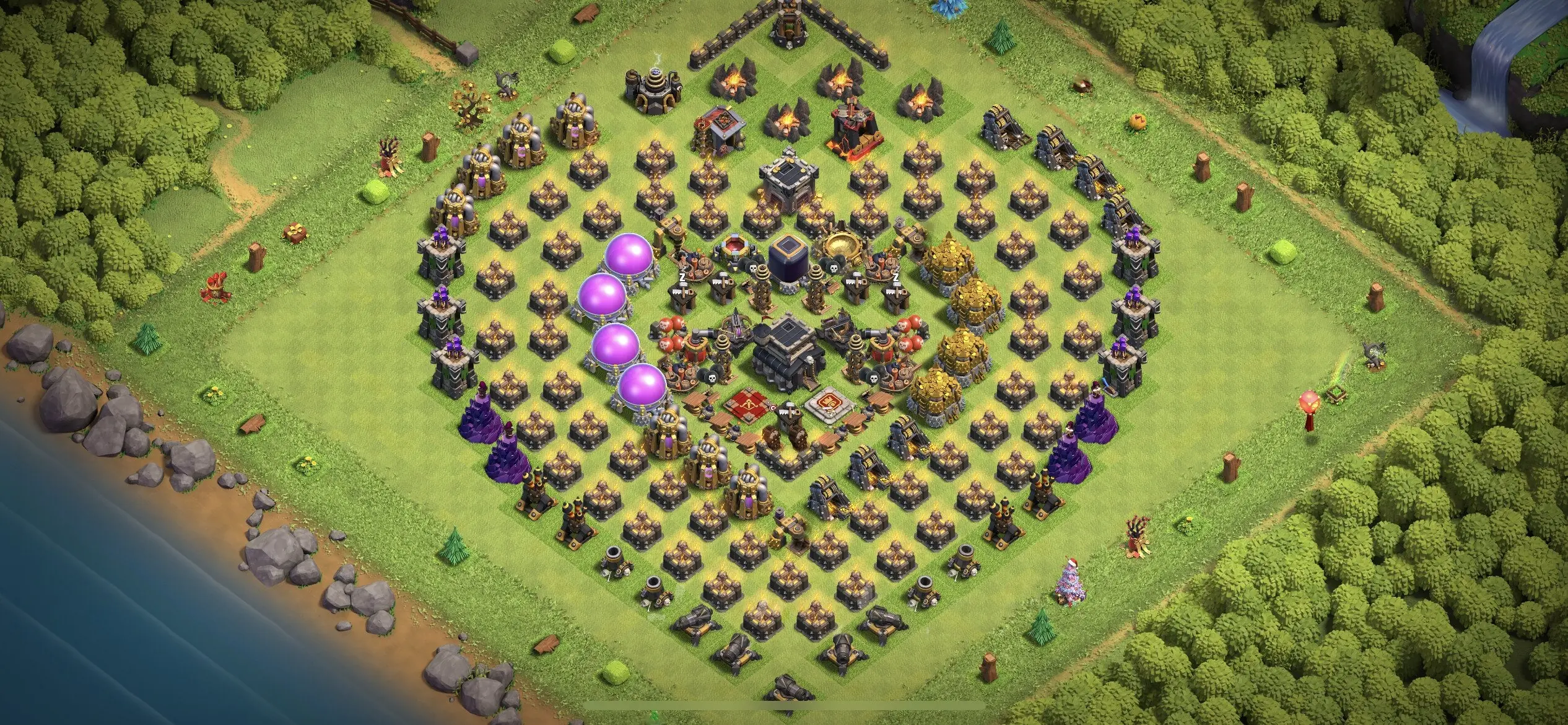 TH9 Troll Base - Top Town Hall 9 Troll/Funny Base with Link (#1) - Clash of Clans 2025​ TH9 Base