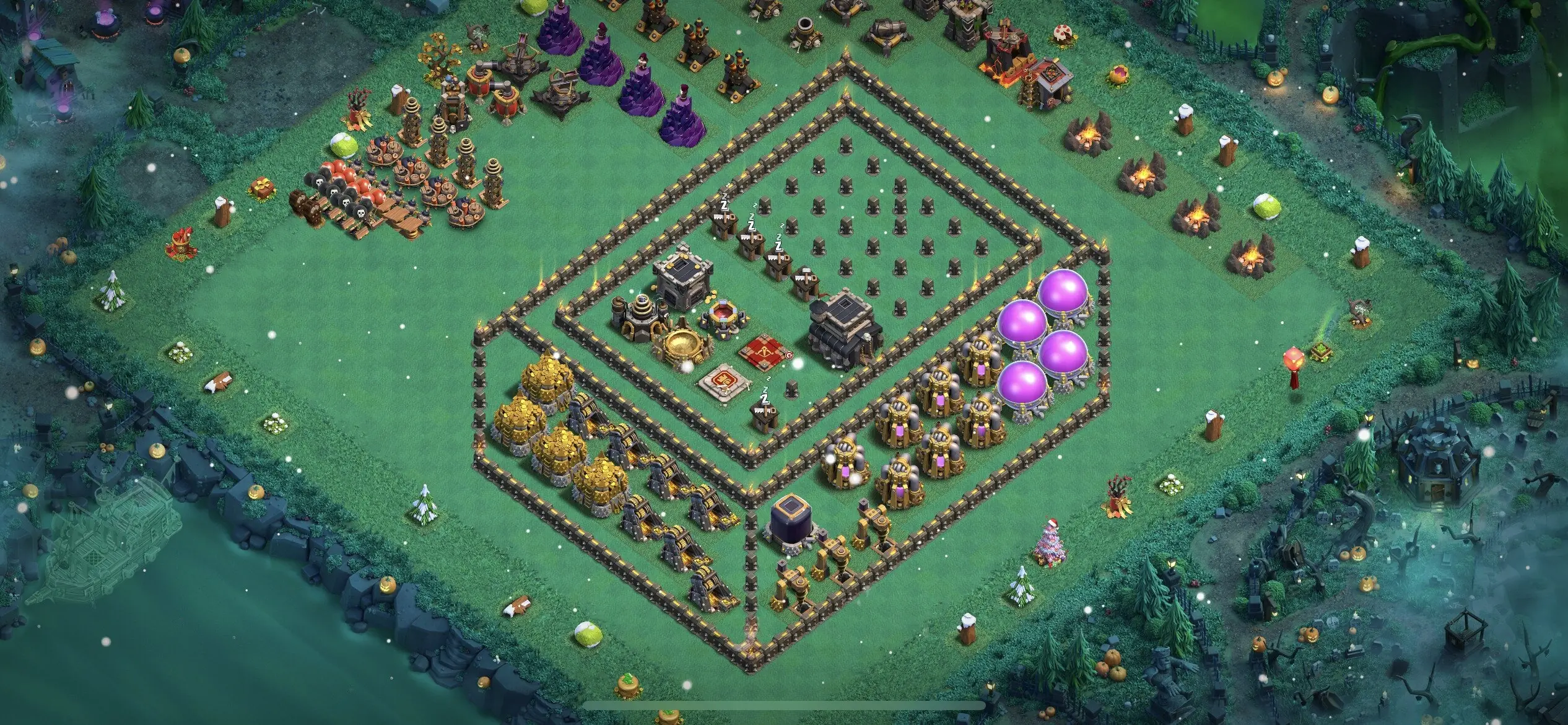 TH9 Troll Base - Top Town Hall 9 Troll/Funny Base with Link (#10) - Clash of Clans 2025​ TH9 Base