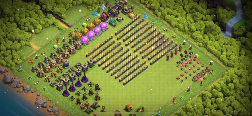 TH9 Troll Base - Top Town Hall 9 Troll/Funny Base with Link (#11) - Clash of Clans 2025​ TH9 Base