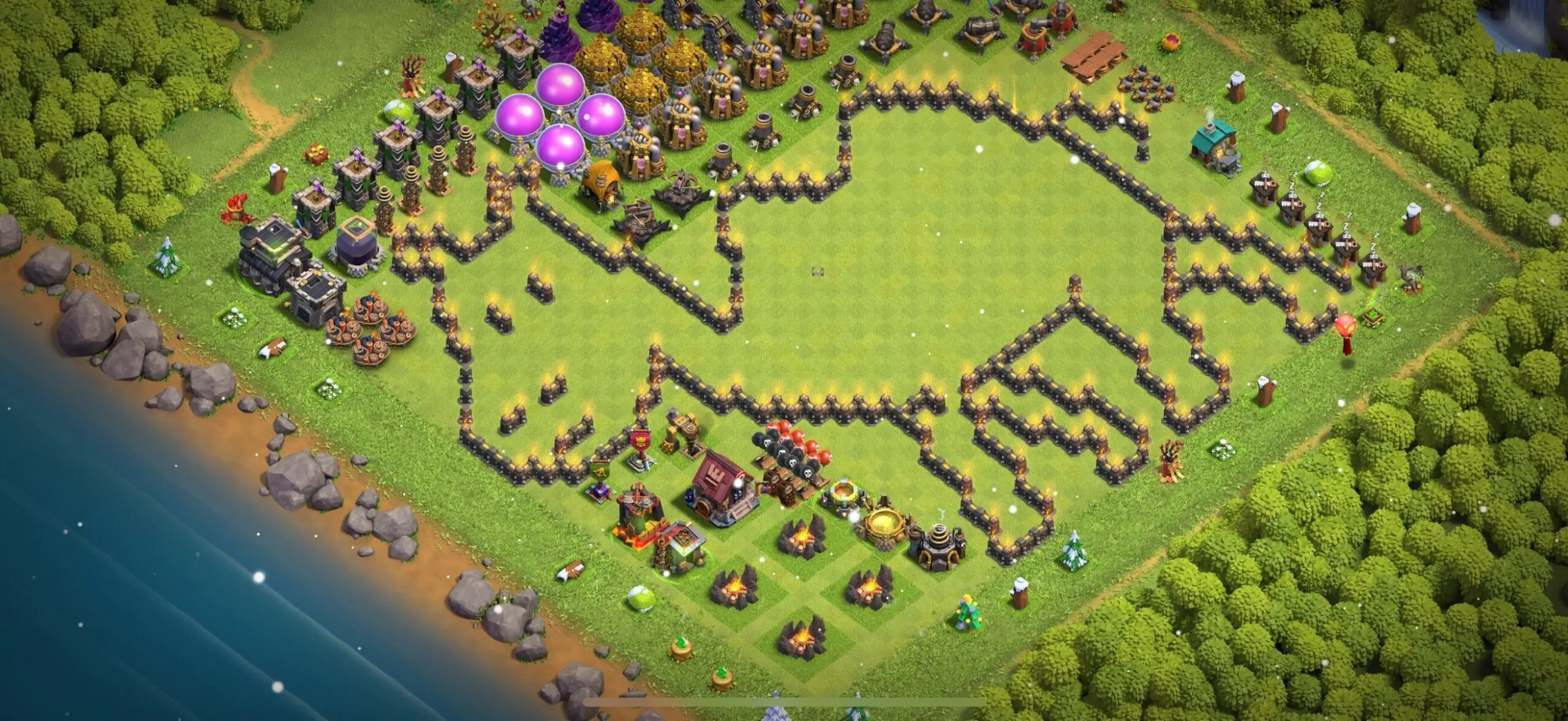 TH9 Troll Base - Top Town Hall 9 Troll/Funny Base with Link (#14) - Clash of Clans 2025​ TH9 Base