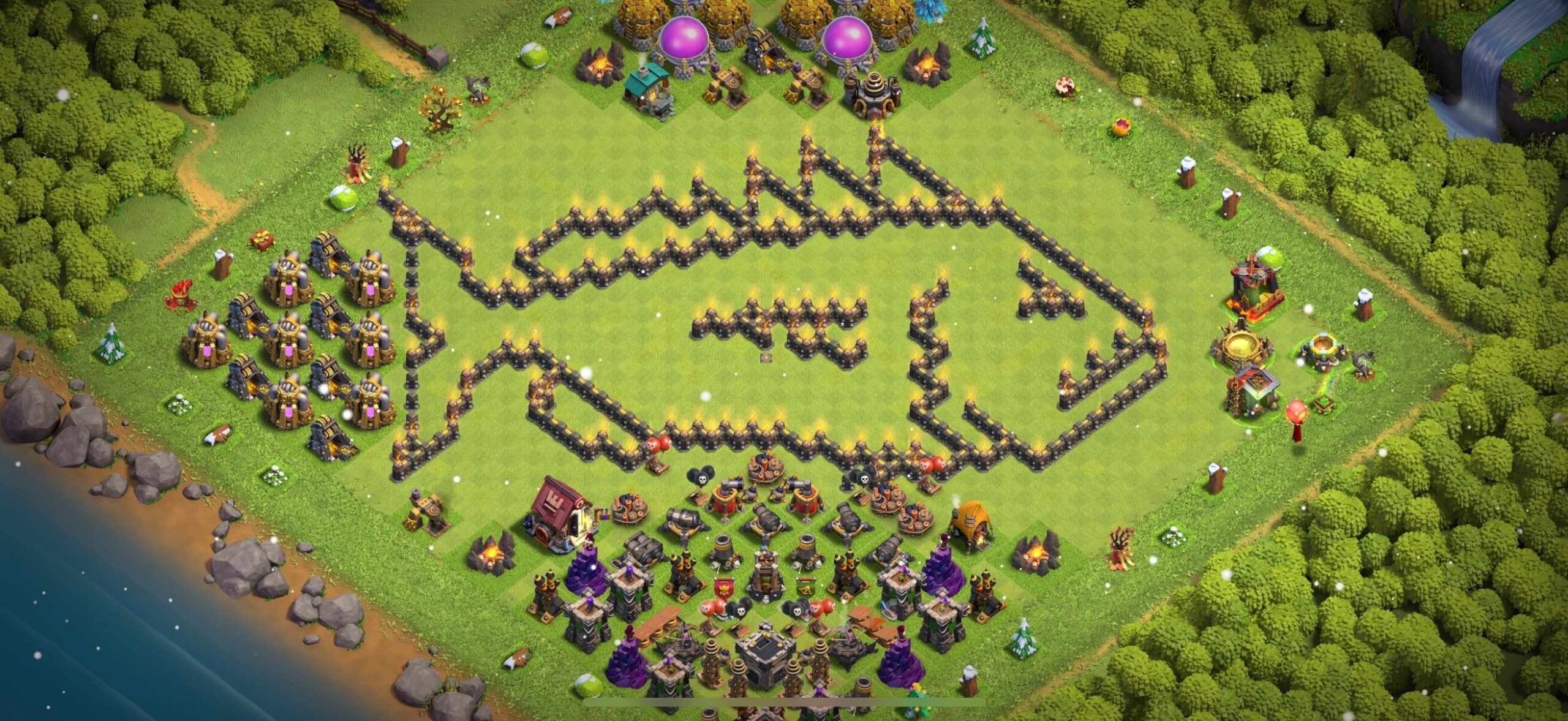 TH9 Troll Base - Top Town Hall 9 Troll/Funny Base with Link (#15) - Clash of Clans 2025​ TH9 Base