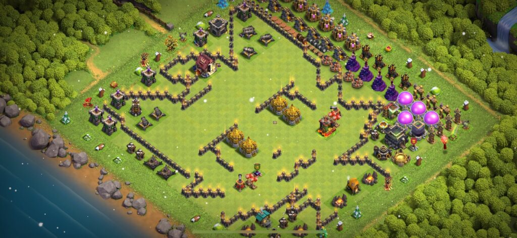 TH9 Troll Base - Top Town Hall 9 Troll/Funny Base with Link (#19) - Clash of Clans 2025​ TH9 Base
