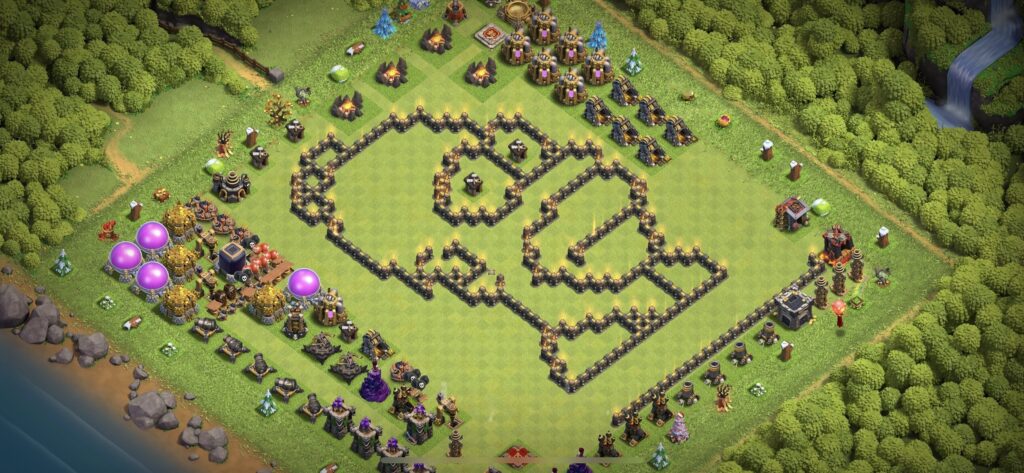 TH9 Troll Base - Top Town Hall 9 Troll/Funny Base with Link (#4) - Clash of Clans 2025​ TH9 Base
