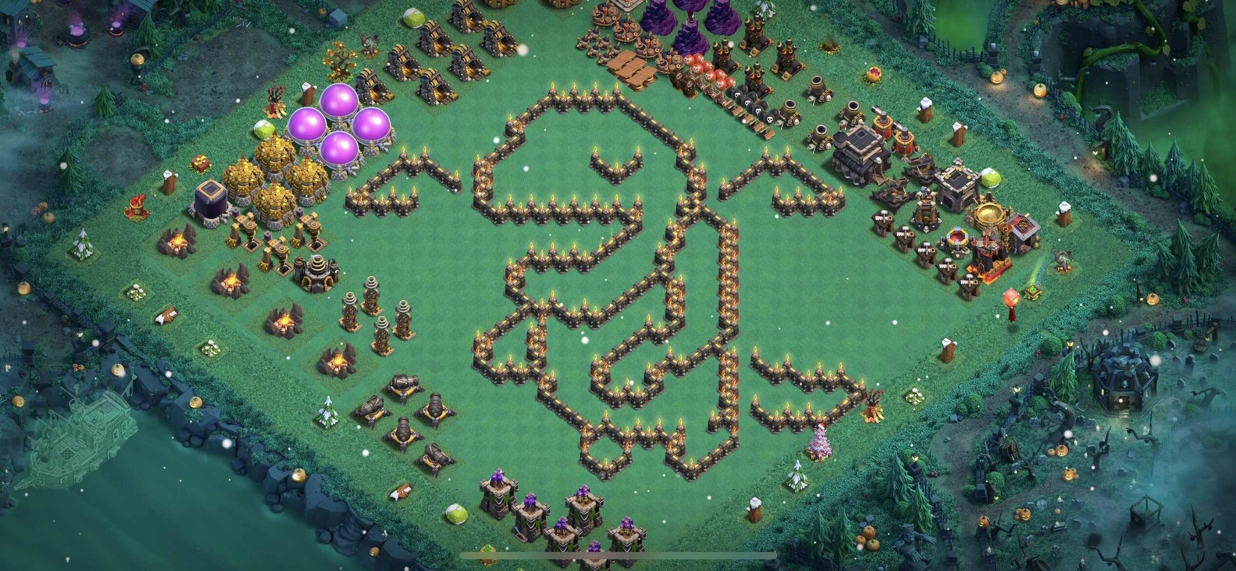 TH9 Troll Base - Top Town Hall 9 Troll/Funny Base with Link (#7) - Clash of Clans 2025​ TH9 Base