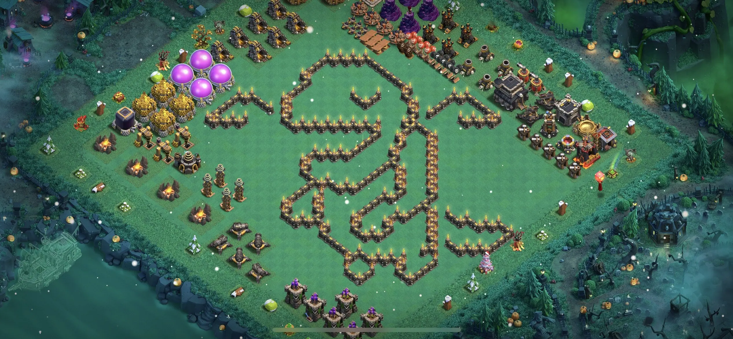 TH9 Troll Base - Top Town Hall 9 Troll/Funny Base with Link (#7) - Clash of Clans 2025​ TH9 Base