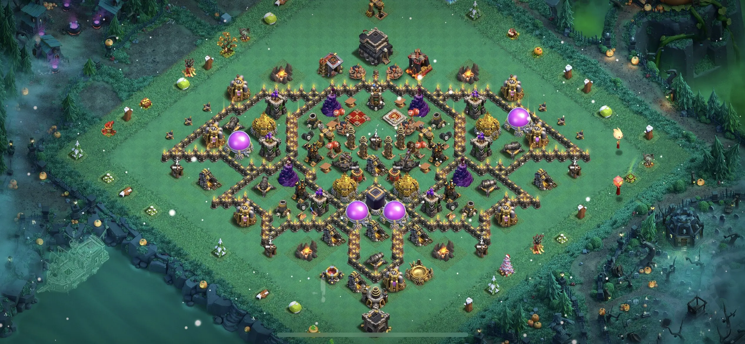 TH9 Troll Base - Top Town Hall 9 Troll/Funny Base with Link (#9) - Clash of Clans 2025​ TH9 Base