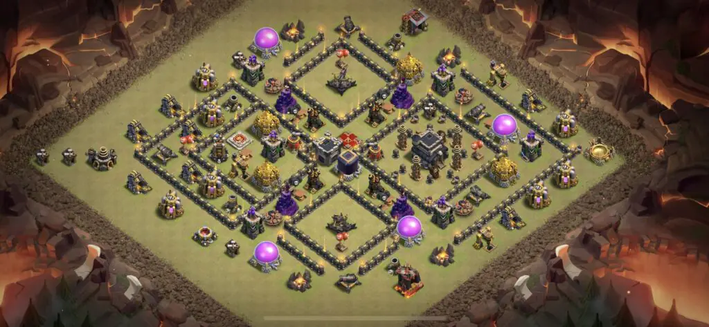 TH9 War Base - Top Town Hall 9 War Base with Link (#1) - Clash of Clans 2025​ TH9 Base