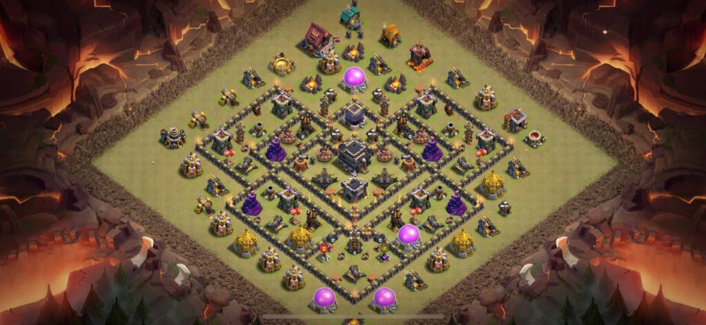 TH9 War Base - Top Town Hall 9 War Base with Link (#17) - Clash of Clans 2025​ TH9 Base