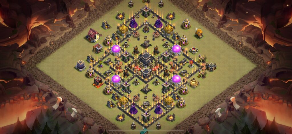 TH9 War Base - Top Town Hall 9 War Base with Link (#20) - Clash of Clans 2025​ TH9 Base