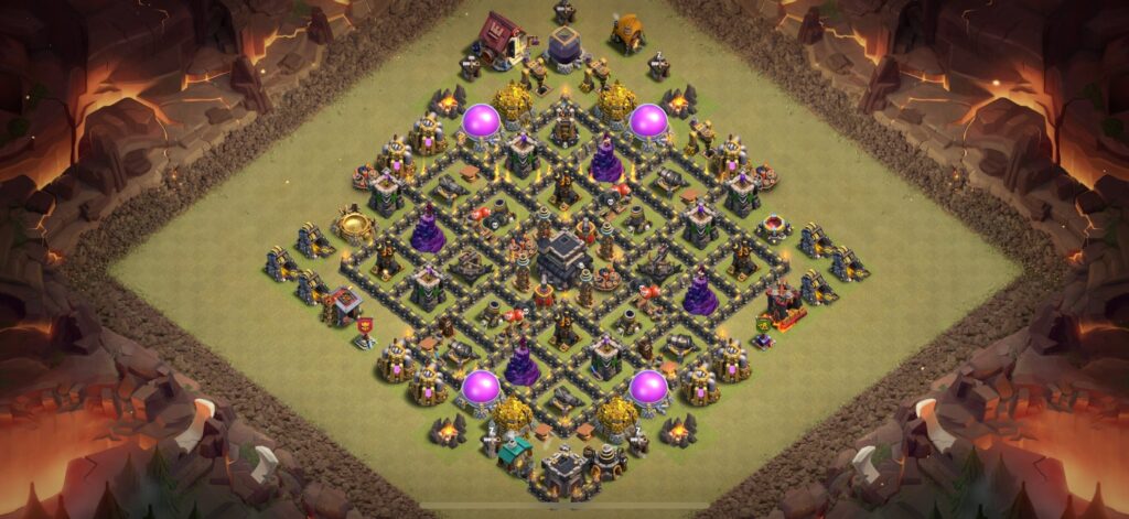 TH9 War Base - Top Town Hall 9 War Base with Link (#21) - Clash of Clans 2025​ TH9 Base