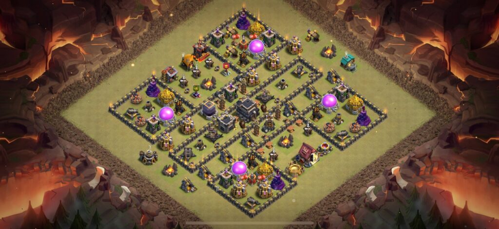 TH9 War Base - Top Town Hall 9 War Base with Link (#23) - Clash of Clans 2025​ TH9 Base