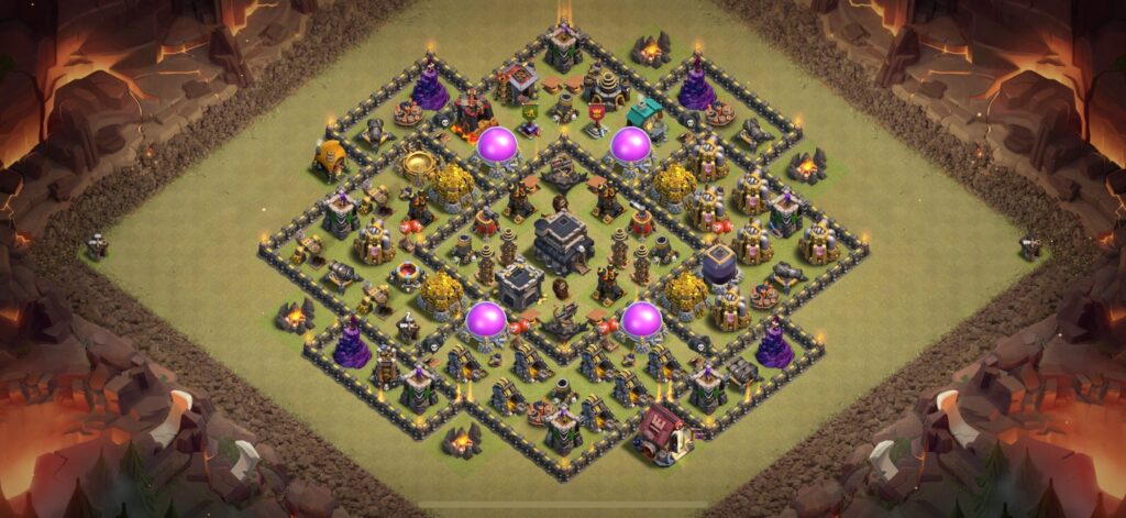 TH9 War Base - Top Town Hall 9 War Base with Link (#27) - Clash of Clans 2025​ TH9 Base