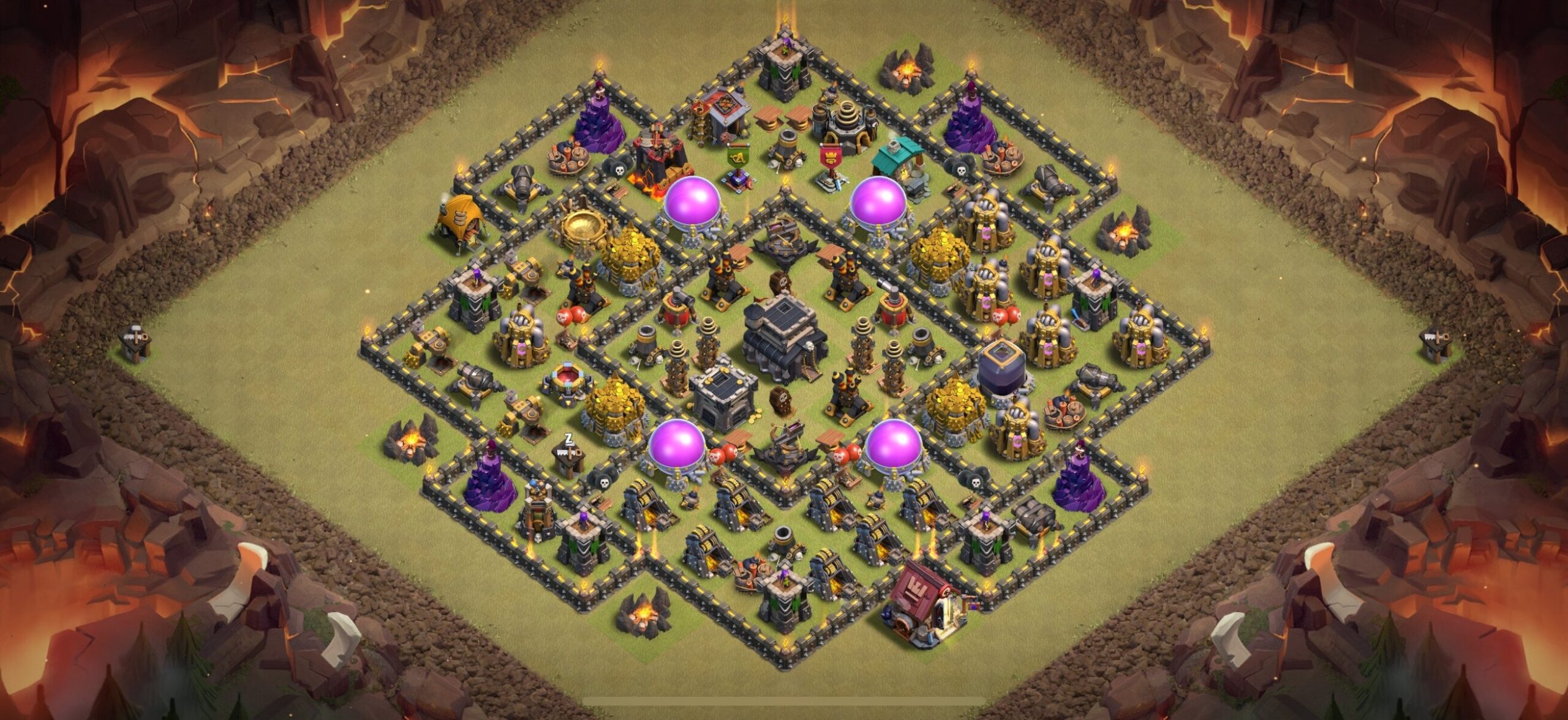 TH9 War Base - Top Town Hall 9 War Base with Link (#27) - Clash of Clans 2025​ TH9 Base