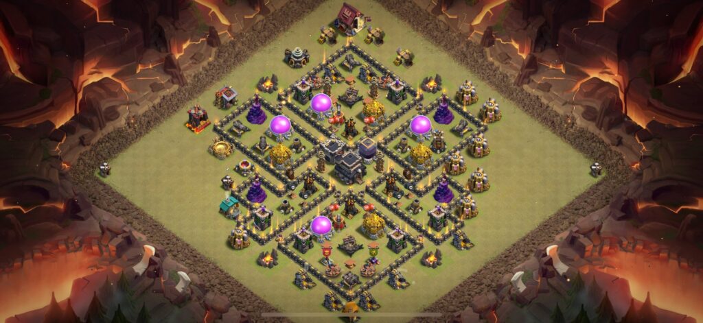 TH9 War Base - Top Town Hall 9 War Base with Link (#29) - Clash of Clans 2025​ TH9 Base