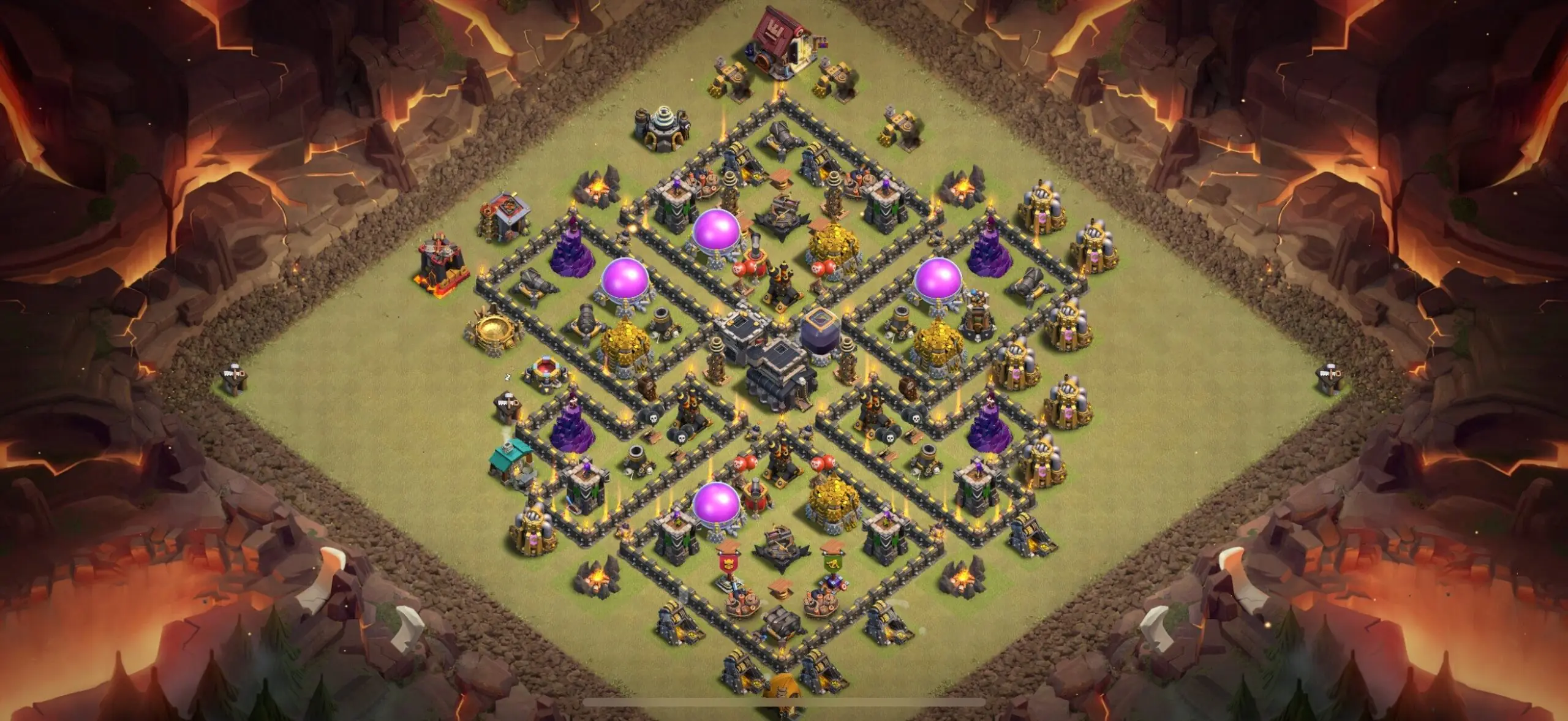 TH9 War Base - Top Town Hall 9 War Base with Link (#29) - Clash of Clans 2025​ TH9 Base