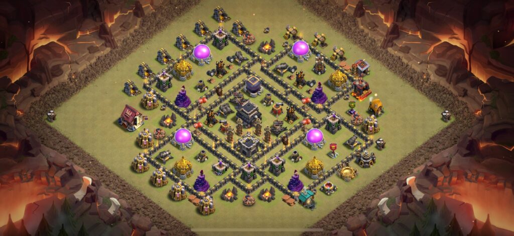 TH9 War Base - Top Town Hall 9 War Base with Link (#31) - Clash of Clans 2025​ TH9 Base