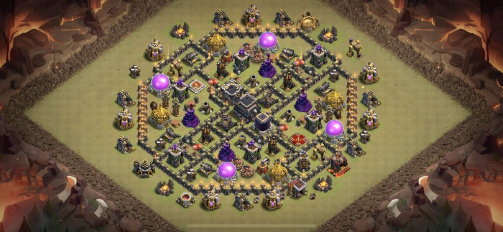 TH9 War Base - Top Town Hall 9 War Base with Link (#5) - Clash of Clans 2025​ TH9 Base