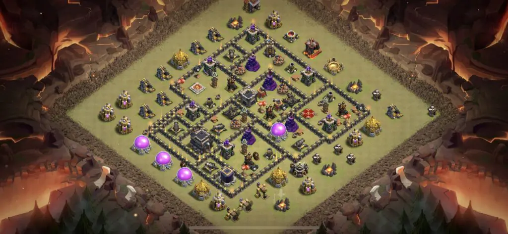 TH9 War Base - Top Town Hall 9 War Base with Link (#9) - Clash of Clans 2025​ TH9 Base