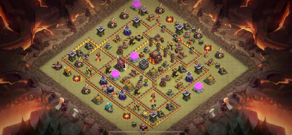 TH10 War Base - Top Town Hall 10 War Base with Link (#30) - Clash of Clans 2025​ TH10 Base