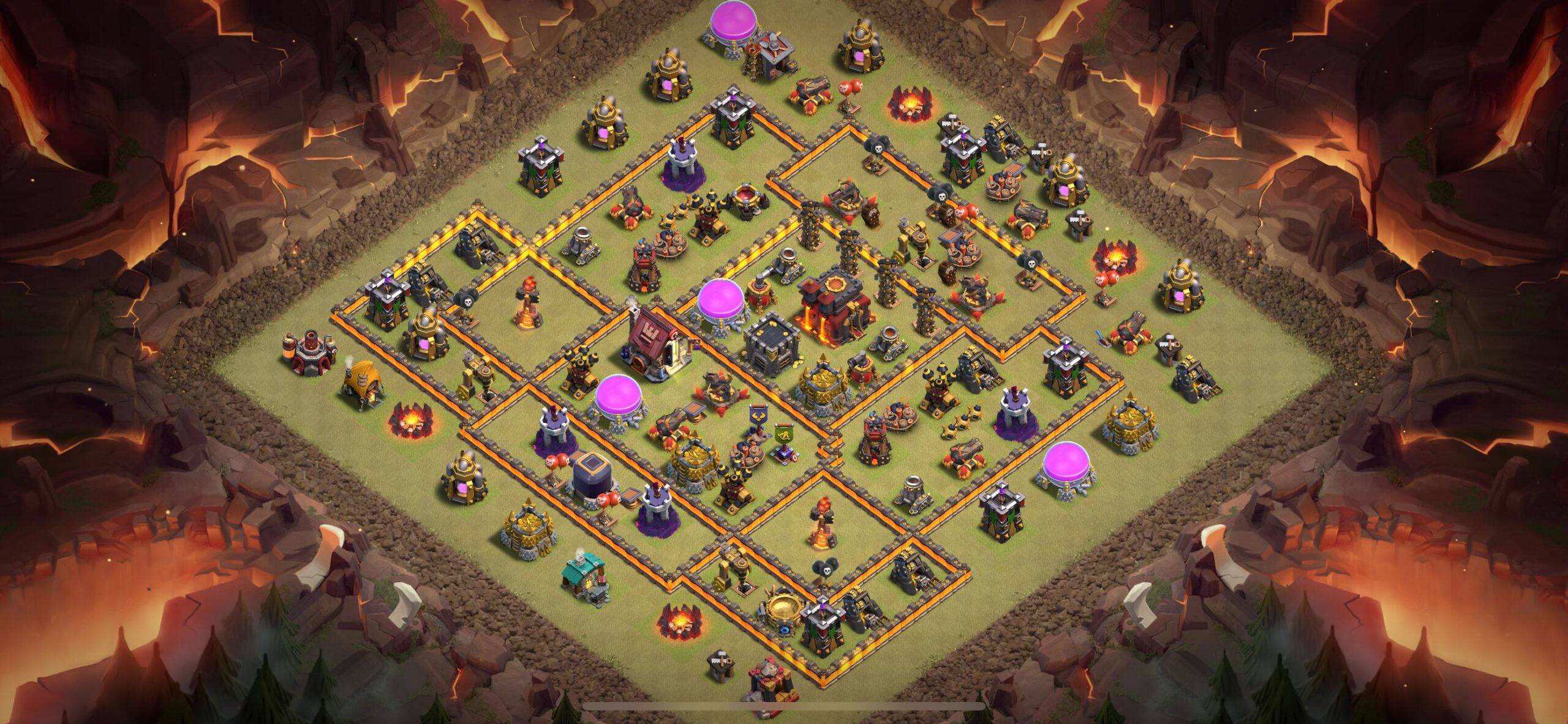 TH10 War Base - Top Town Hall 10 War Base with Link (#30) - Clash of Clans 2025​ TH10 Base
