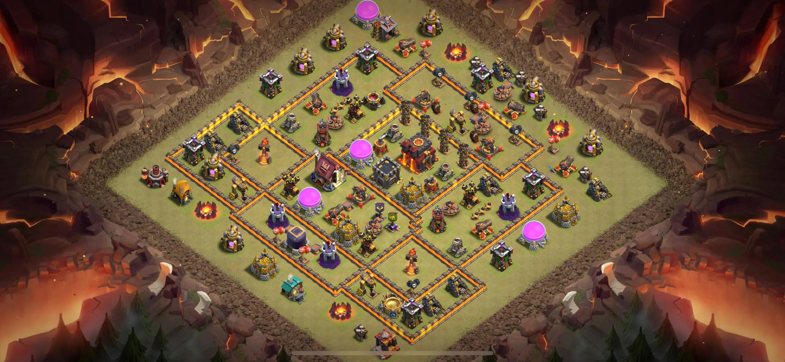 TH10 War Base - Top Town Hall 10 War Base with Link (#30) - Clash of Clans 2025​ TH10 Base