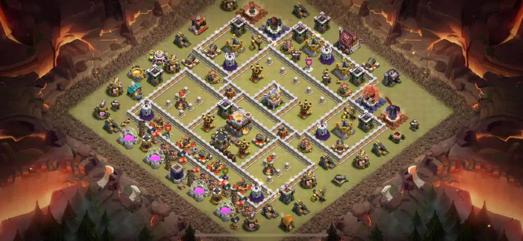 TH11 War Base - Top Town Hall 11 War Base with Link (#28) - Clash of Clans 2025​ TH11 Base