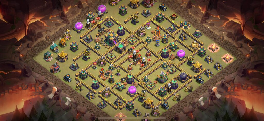 TH14 War Base - Top Town Hall 14 War Base with Link (#28) - Clash of Clans 2025​ TH14 Base