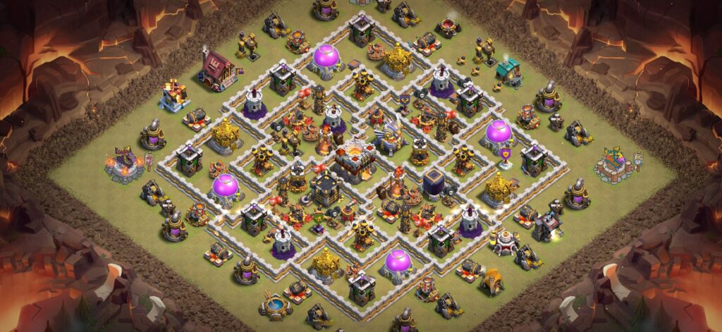 TH11 War Base - Top Town Hall 11 War Base with Link (#29) - Clash of Clans 2025​ TH11 Base