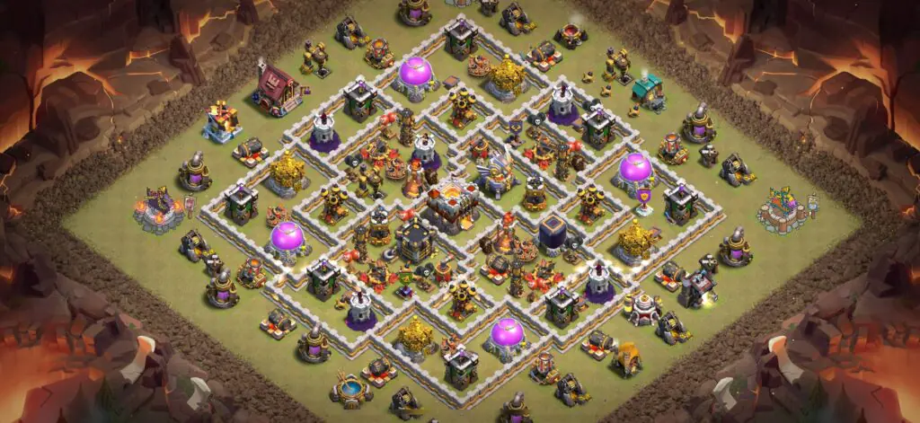 TH11 War Base - Top Town Hall 11 War Base with Link (#29) - Clash of Clans 2025​ TH11 Base