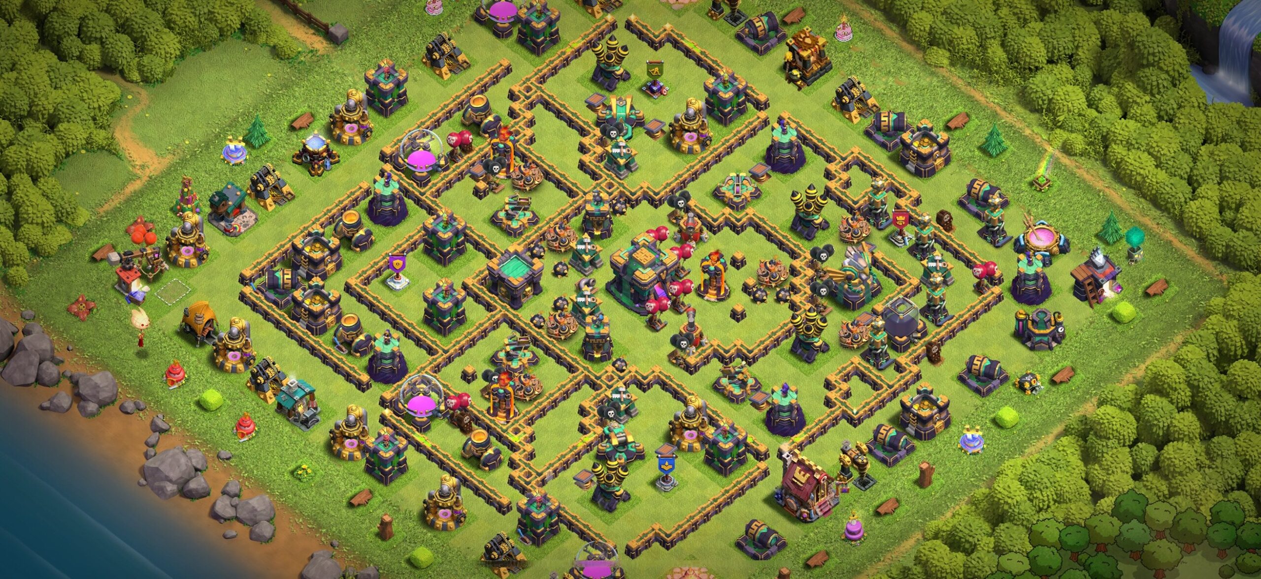 TH14 Defense Base - Top Town Hall 14 Defense Base with Link (#26) - Clash of Clans 2025​ TH14 Base