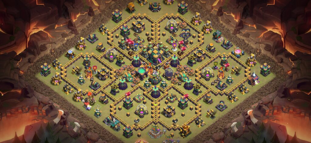 TH14 War Base - Top Town Hall 14 War Base with Link (#29) - Clash of Clans 2025​ TH14 Base