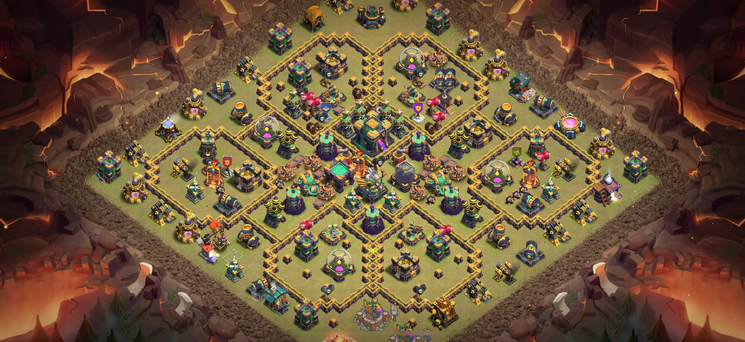 TH14 War Base - Top Town Hall 14 War Base with Link (#29) - Clash of Clans 2025​ TH14 Base