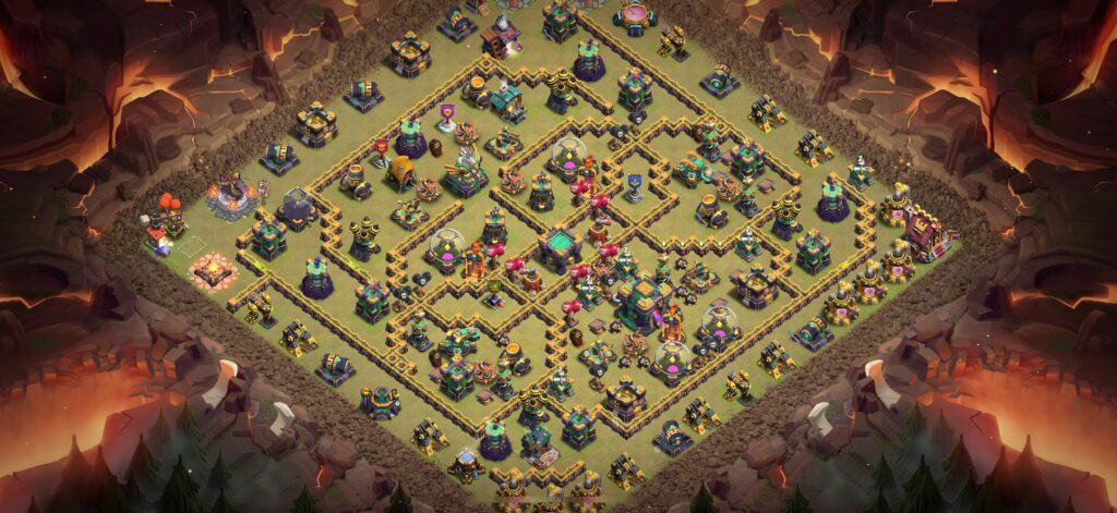 TH14 War Base - Top Town Hall 14 War Base with Link (#30) - Clash of Clans 2025​ TH14 Base