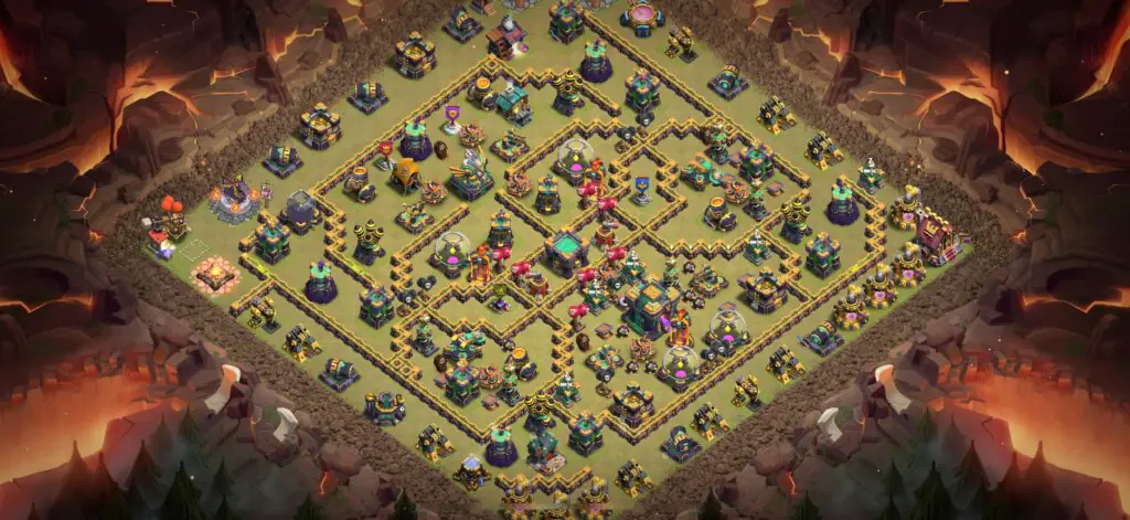 TH14 War Base - Top Town Hall 14 War Base with Link (#30) - Clash of Clans 2025​ TH14 Base