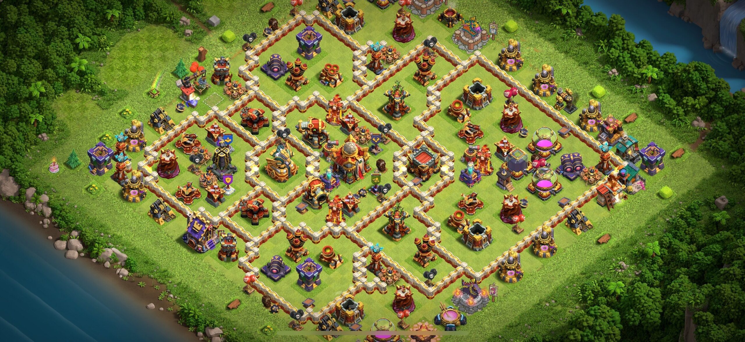 TH16 Defense Base - Top Town Hall 16 Defense Base with Link (#25) - Clash of Clans 2025​ TH16 Base