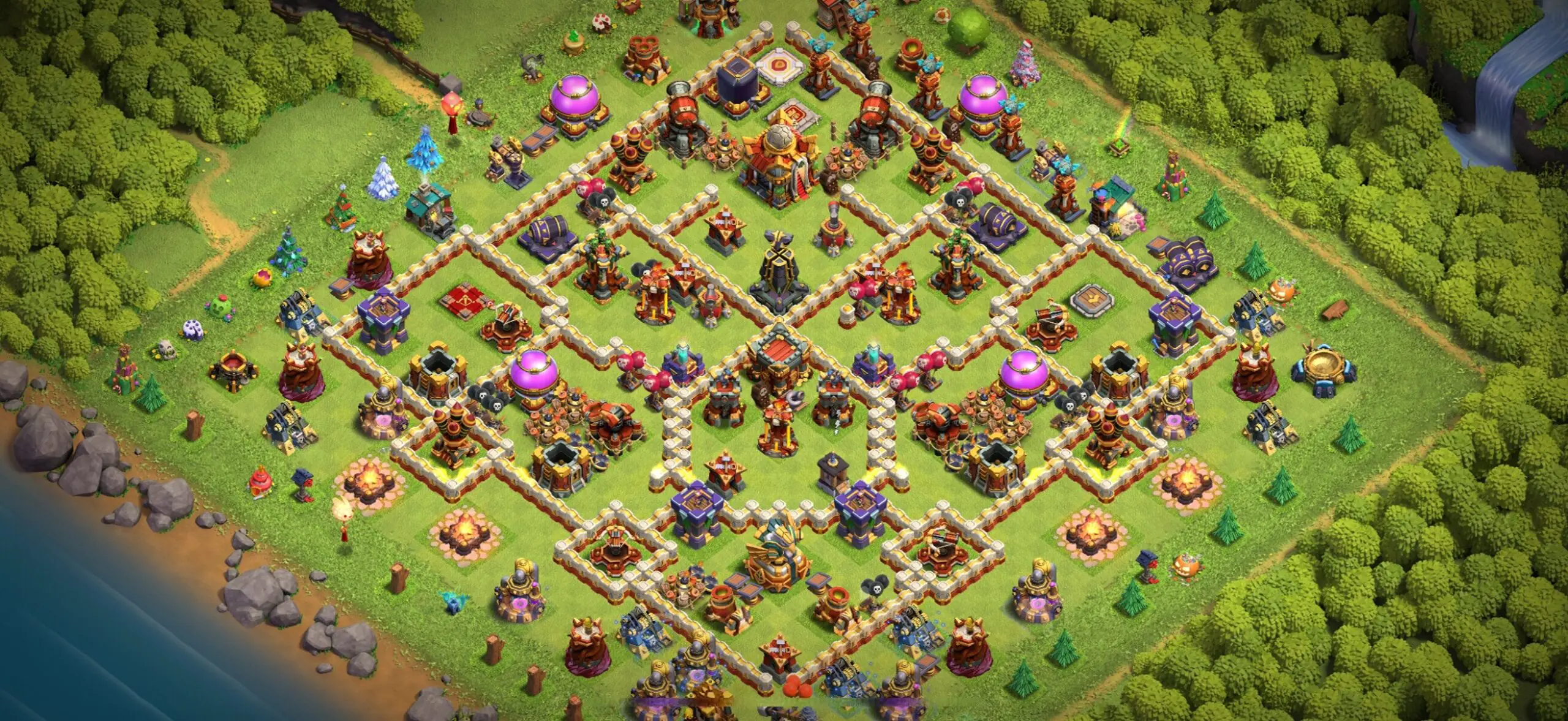 TH16 Defense Base - Top Town Hall 16 Defense Base with Link (#26) - Clash of Clans 2025​ TH16 Base