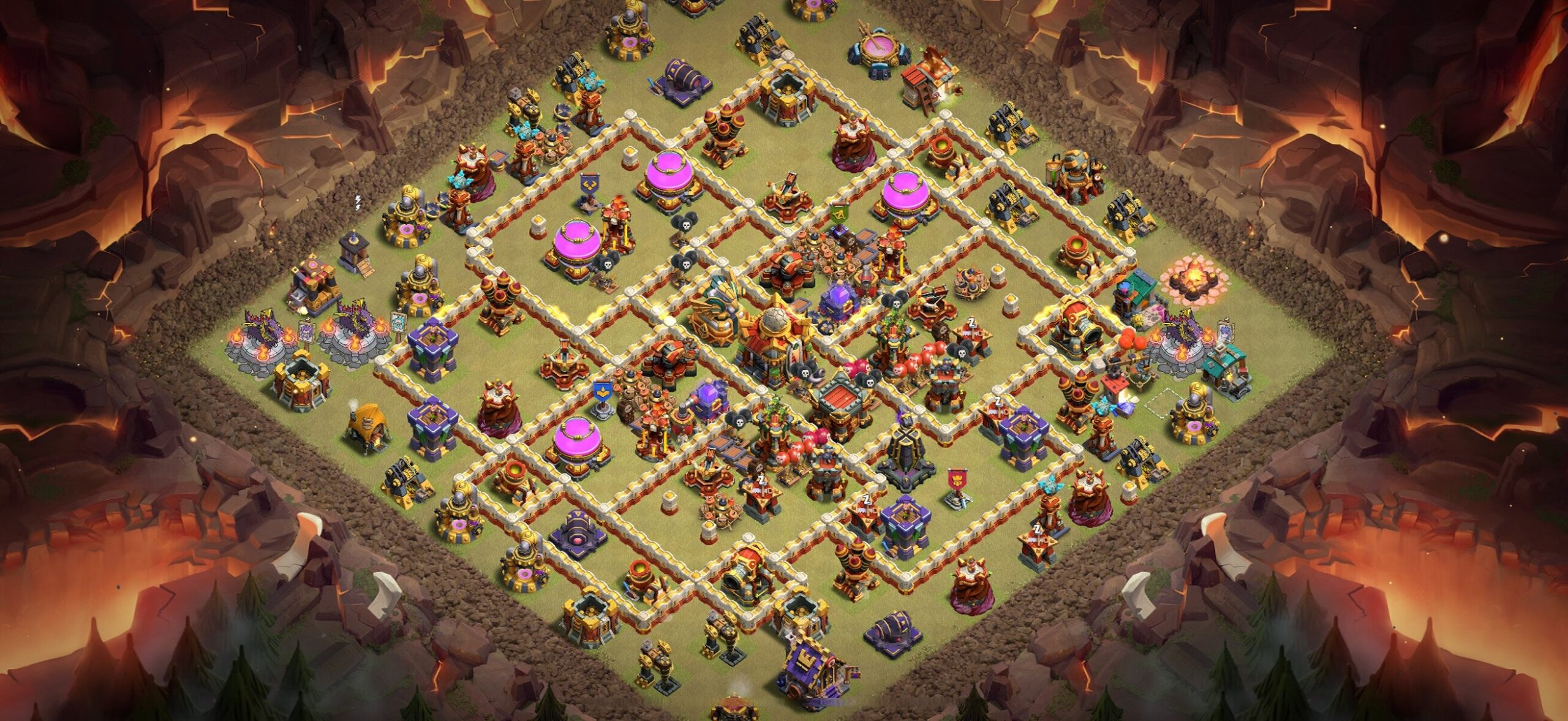 TH16 War Base - Top Town Hall 16 War Base with Link (#32) - Clash of Clans 2025​ TH16 Base