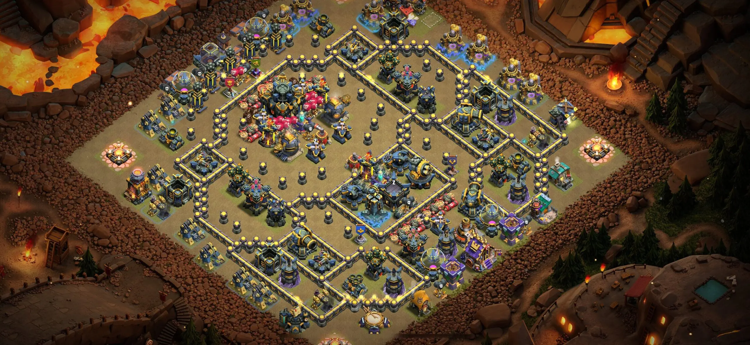 TH17 War Base - Top Town Hall 17 War Base with Link (#30) - Clash of Clans 2025​ TH17 Base