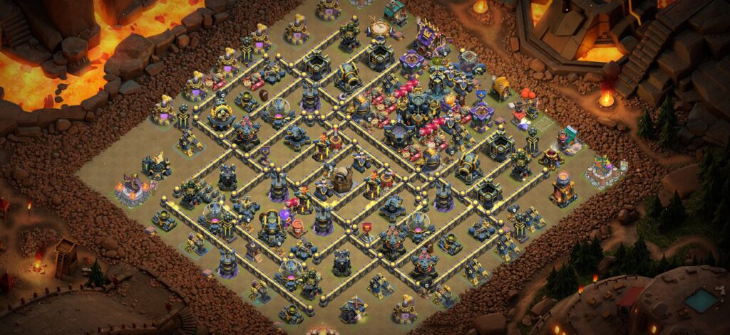 TH17 War Base - Top Town Hall 17 War Base with Link (#32) - Clash of Clans 2025​ TH17 Base