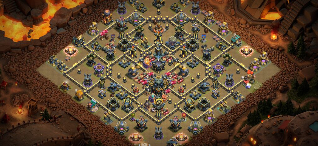 TH17 War Base - Top Town Hall 17 War Base with Link (#33) - Clash of Clans 2025​ TH17 Base