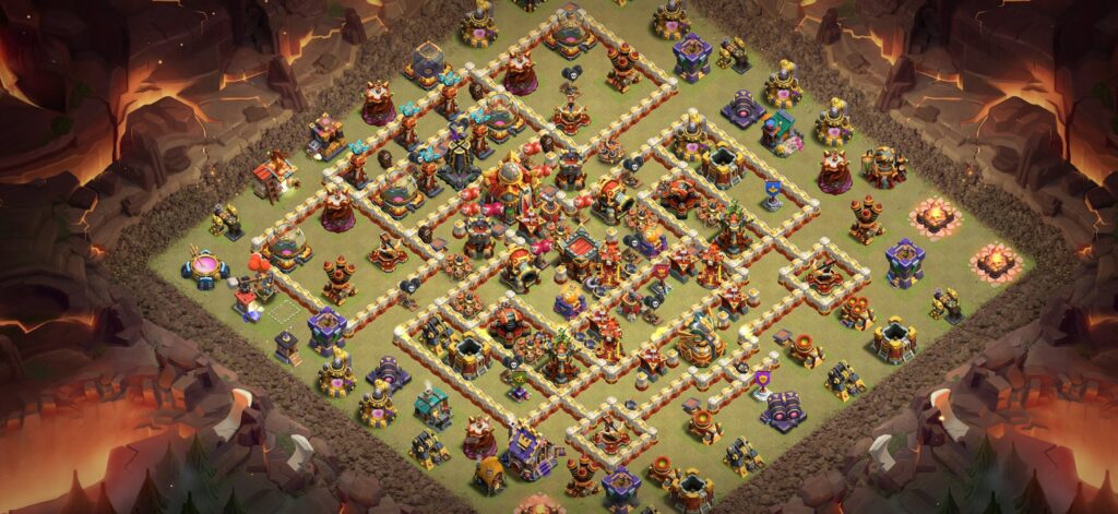 TH16 War Base - Top Town Hall 16 War Base with Link (#38) - Clash of Clans 2025​ TH16 Base