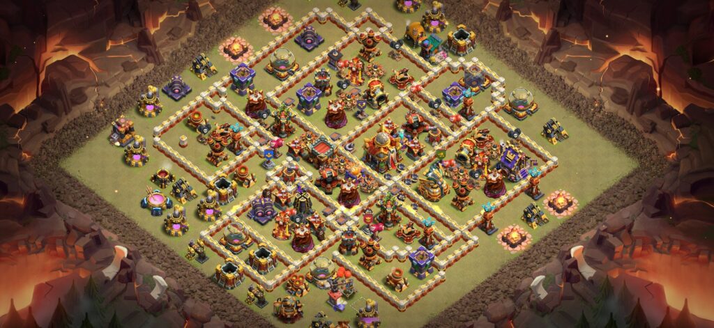 TH16 War Base - Top Town Hall 16 War Base with Link (#39) - Clash of Clans 2025​ TH16 Base