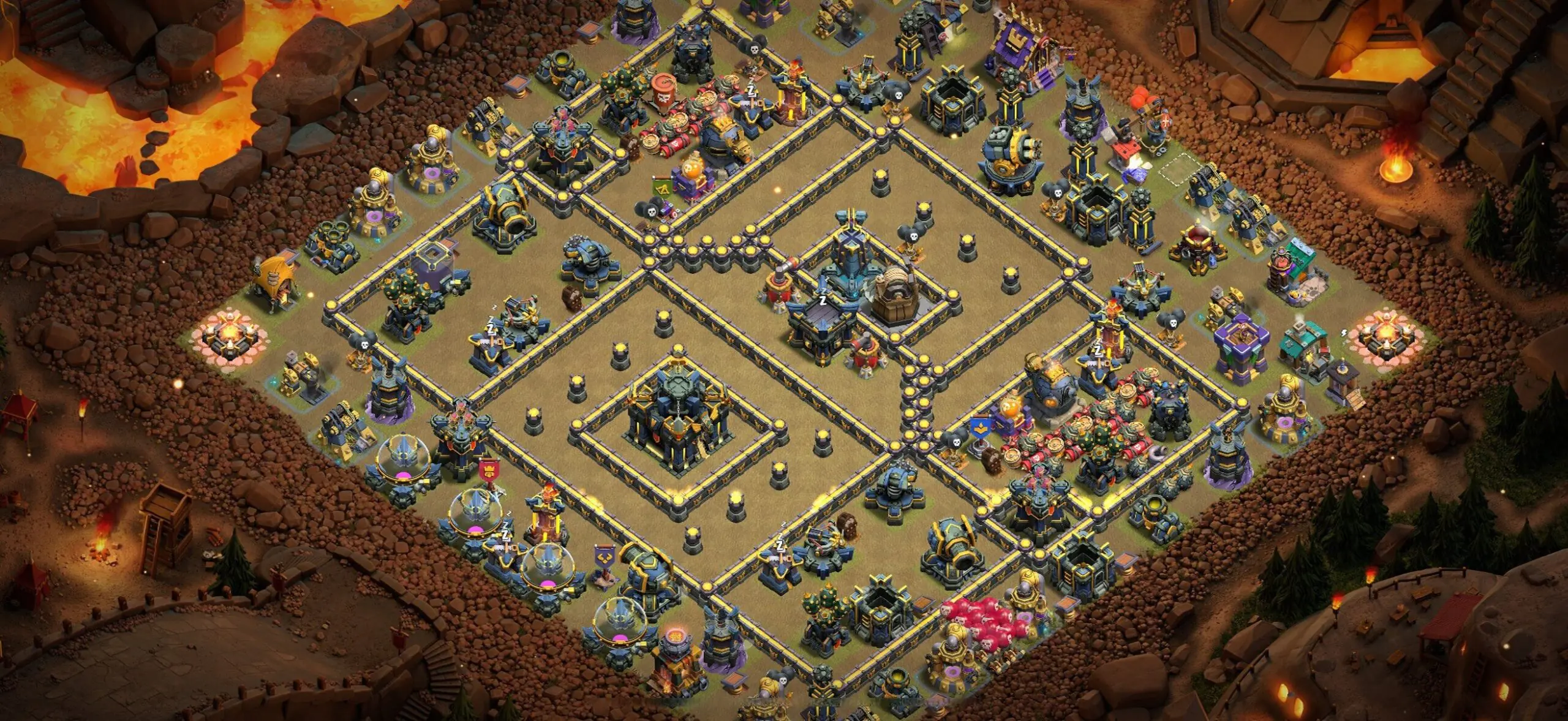 TH17 War Base - Top Town Hall 17 War Base with Link (#36) - Clash of Clans 2025​ TH17 Base