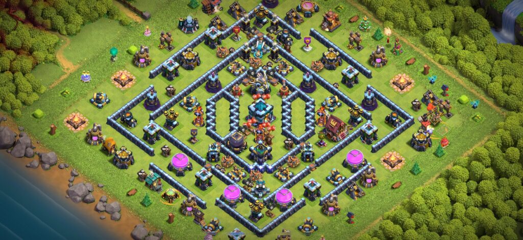 TH13 Defense Base - Top Town Hall 13 Defense Base with Link (#27) - Clash of Clans 2025​ TH13 Base