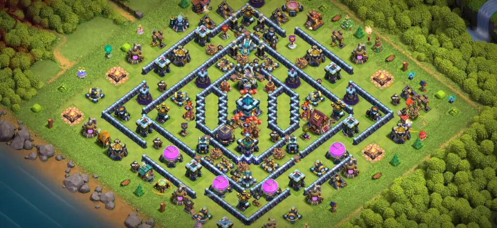 TH13 Defense Base - Top Town Hall 13 Defense Base with Link (#27) - Clash of Clans 2025​ TH13 Base