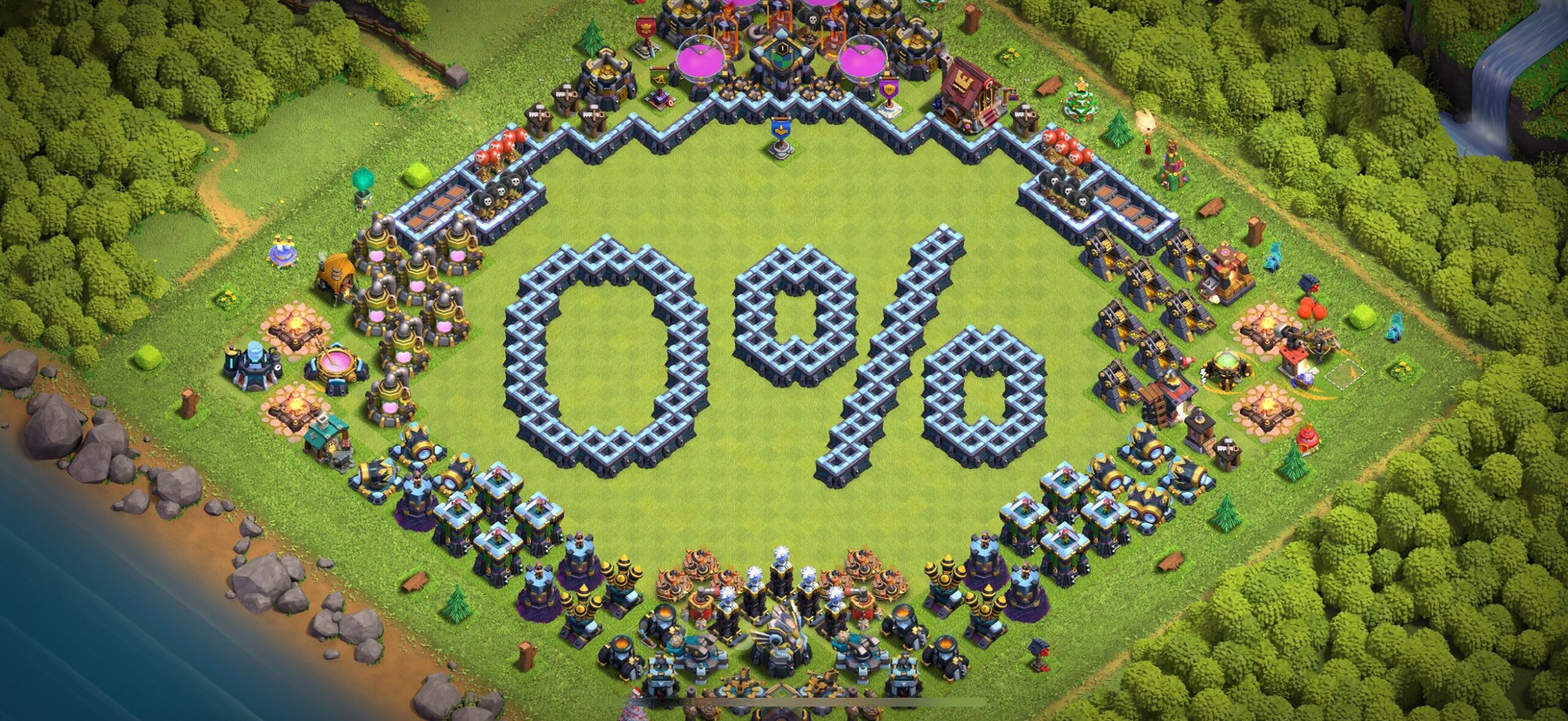 TH13 Troll Base - Top Town Hall 13 Troll/Funny Base with Link (#24) - Clash of Clans 2025​ TH13 Base